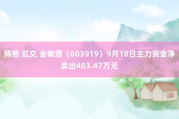 痔疮 肛交 金徽酒（603919）9月18日主力资金净卖出483.47万元