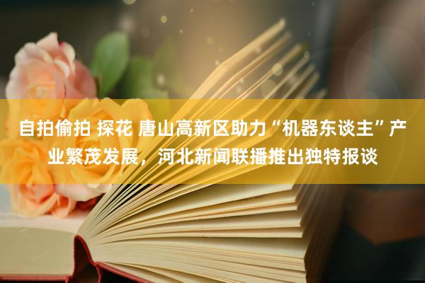 自拍偷拍 探花 唐山高新区助力“机器东谈主”产业繁茂发展，河北新闻联播推出独特报谈