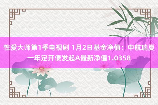 性爱大师第1季电视剧 1月2日基金净值：中航瑞夏一年定开债发起A最新净值1.0358